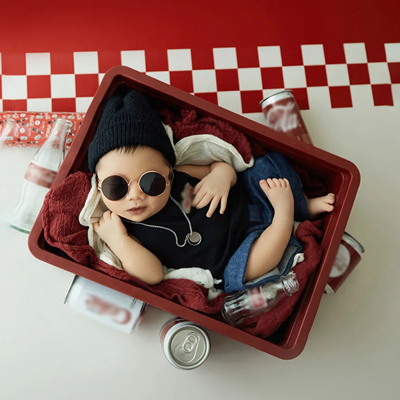 Cool Boy Theme Photography Set - Baby Food Bottle ulasan dan harga