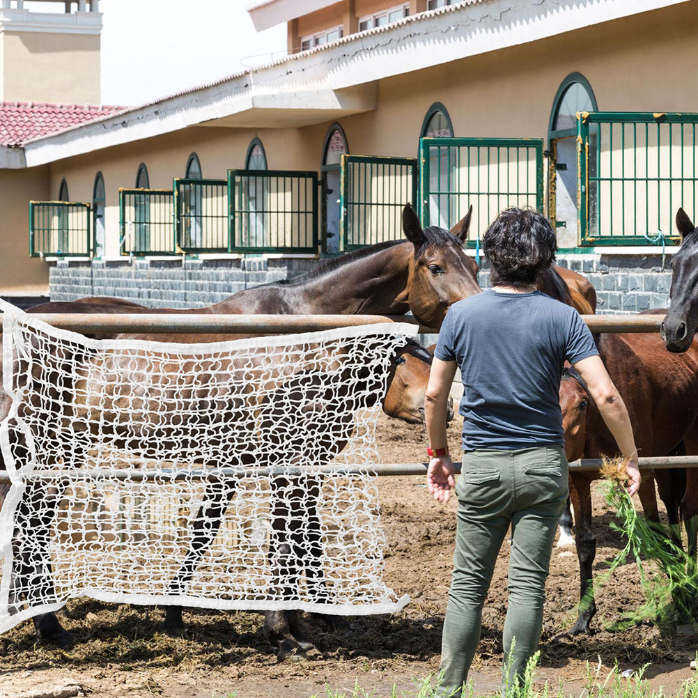 Premium Mesh Horse Feeder Larg - Mesh Feeder Bag ulasan dan harga
