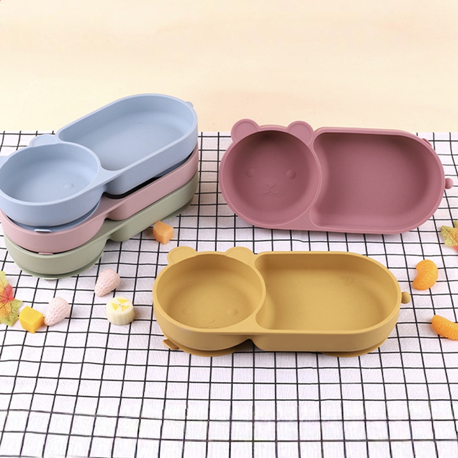 Baby Silicone Suction Cup Bowl - Baby Food Grinder ulasan dan harga