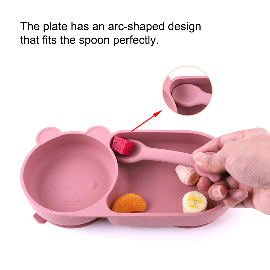 Baby Silicone Suction Cup Bowl - Baby Food Grinder ulasan dan harga