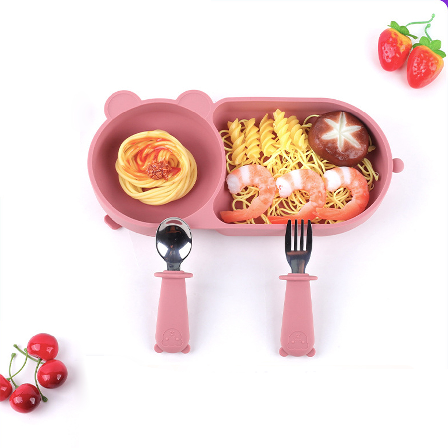 Baby Silicone Suction Cup Bowl - Baby Food Grinder ulasan dan harga