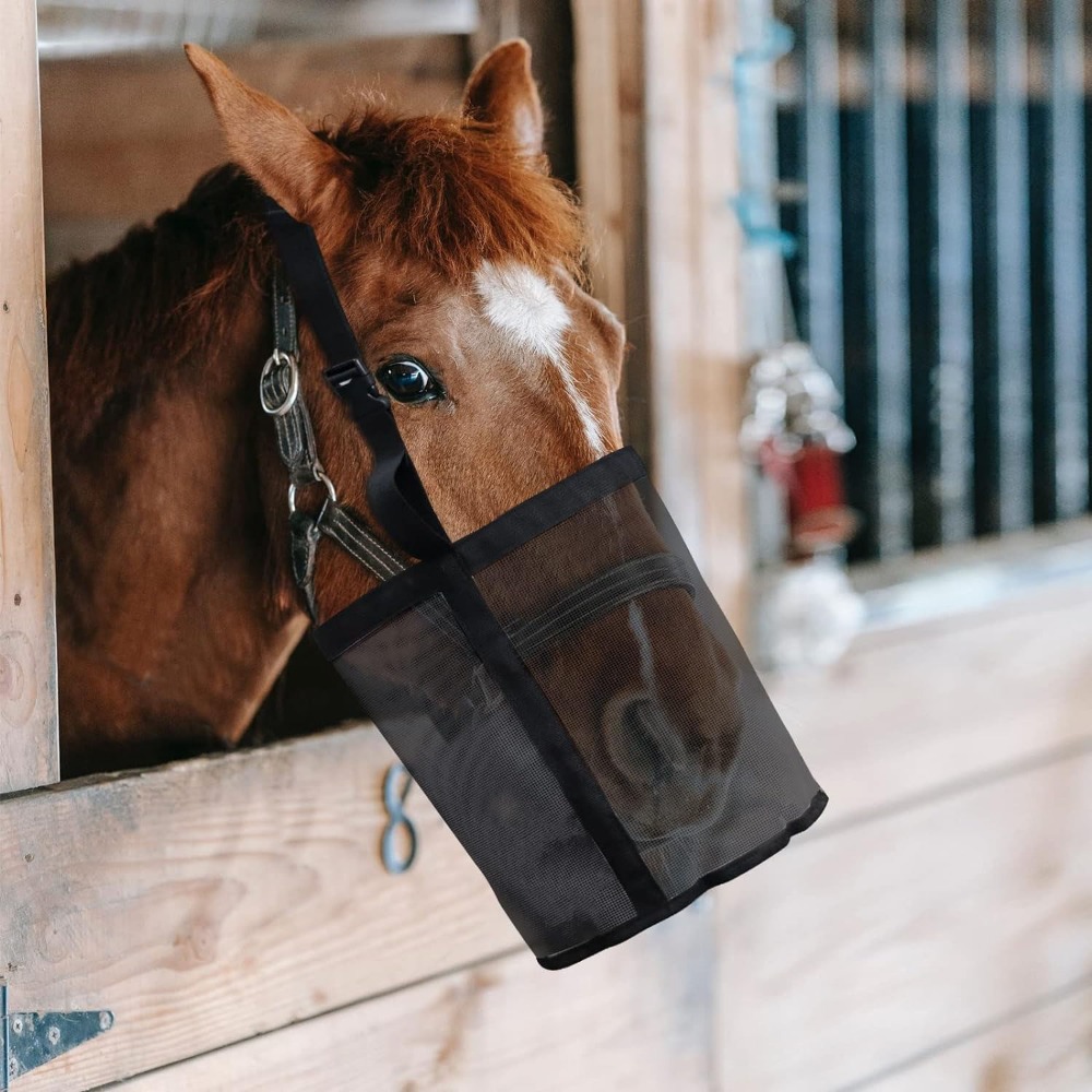 Multi-color Leak-Proof Horse F - Mesh Feeder Bag ulasan dan harga