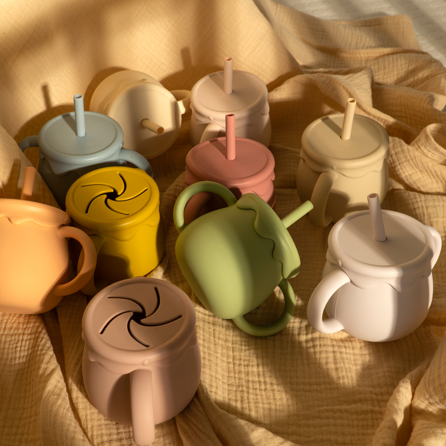 Baby Feeding Cups Portable Dri - Baby Food Newborn ulasan dan harga