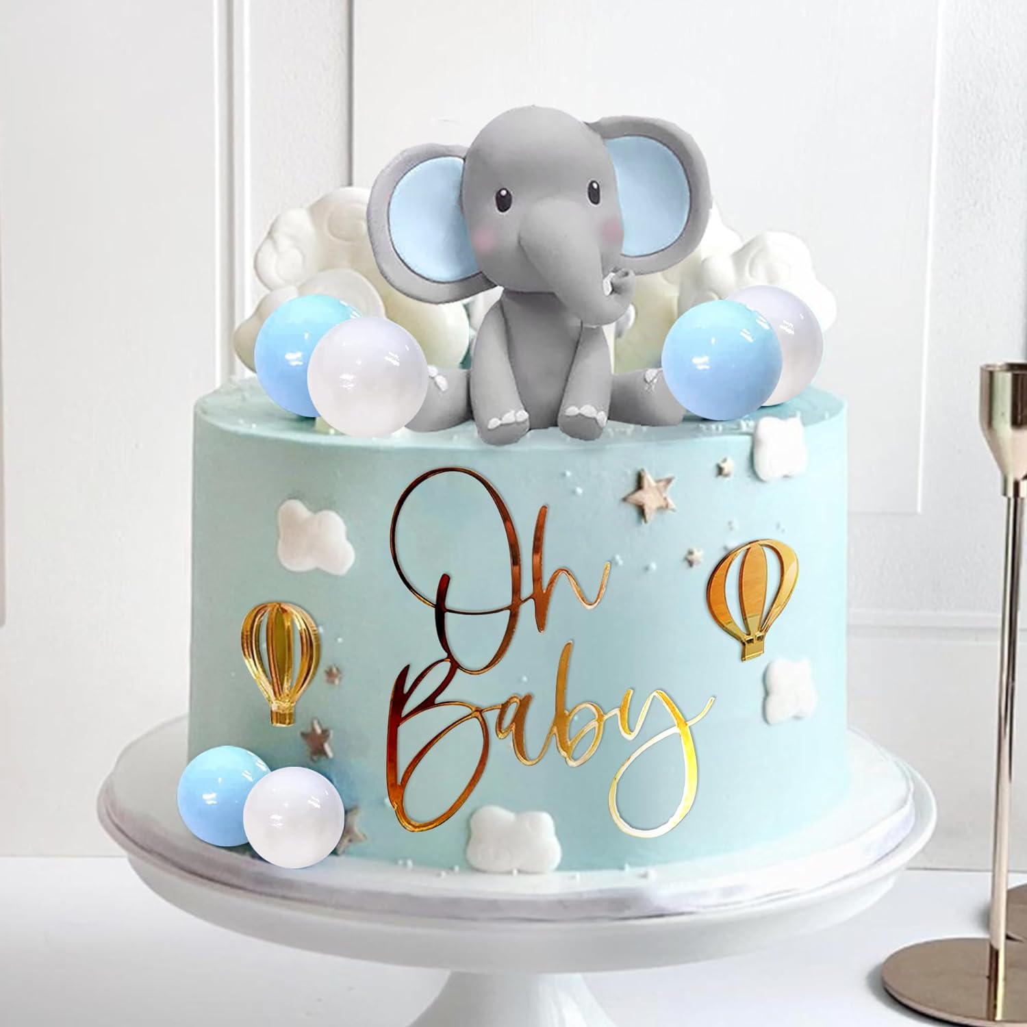 Elephant Cake Decoration Baby  - Baby Food Grinder ulasan dan harga
