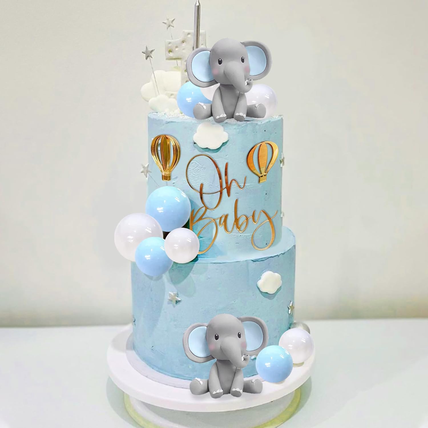 Elephant Cake Decoration Baby  - Baby Food Grinder ulasan dan harga