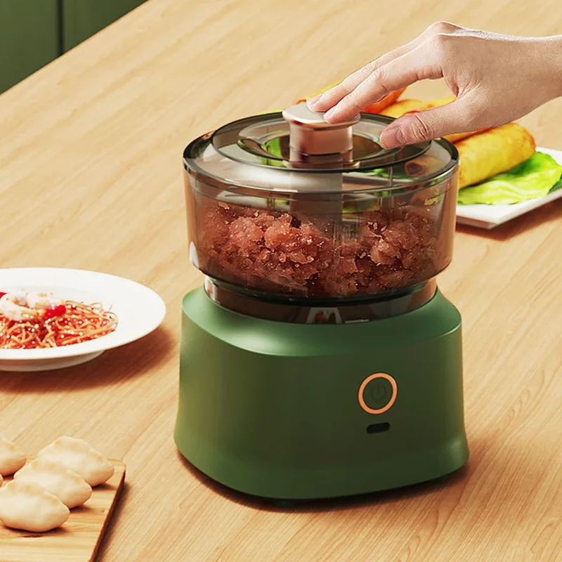 Mini Meat Grinder Electric Gar - Baby Food With Meat ulasan dan harga
