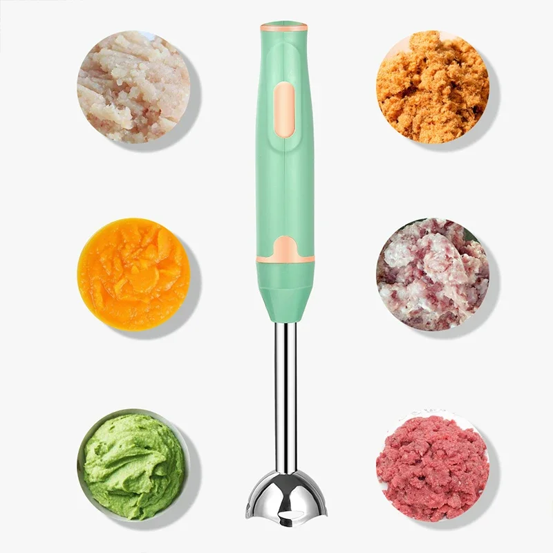 400W Handheld Blender Electric - Baby Food With Meat ulasan dan harga