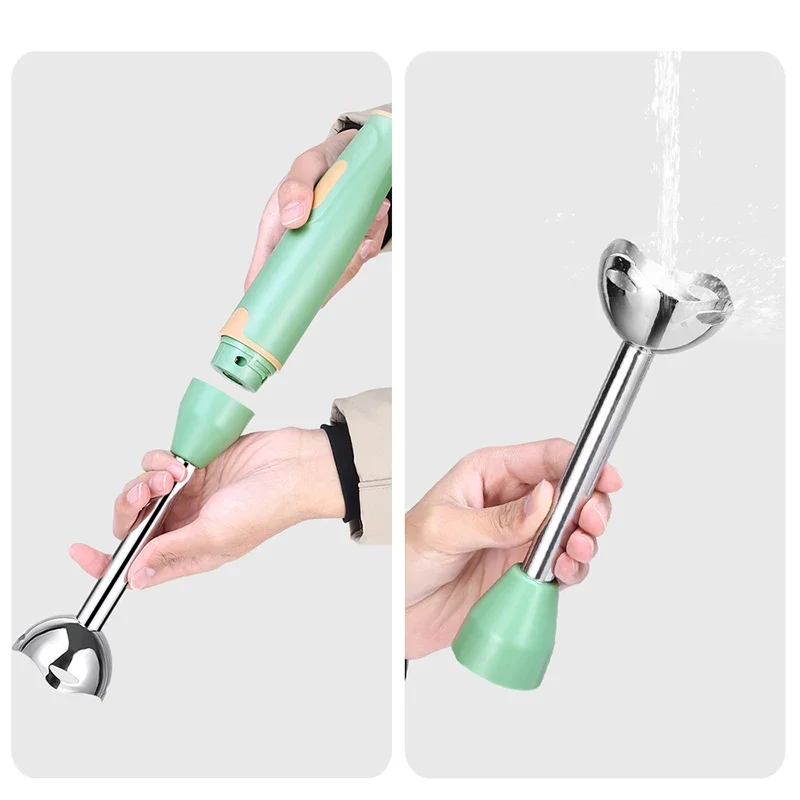 400W Handheld Blender Electric - Baby Food With Meat ulasan dan harga