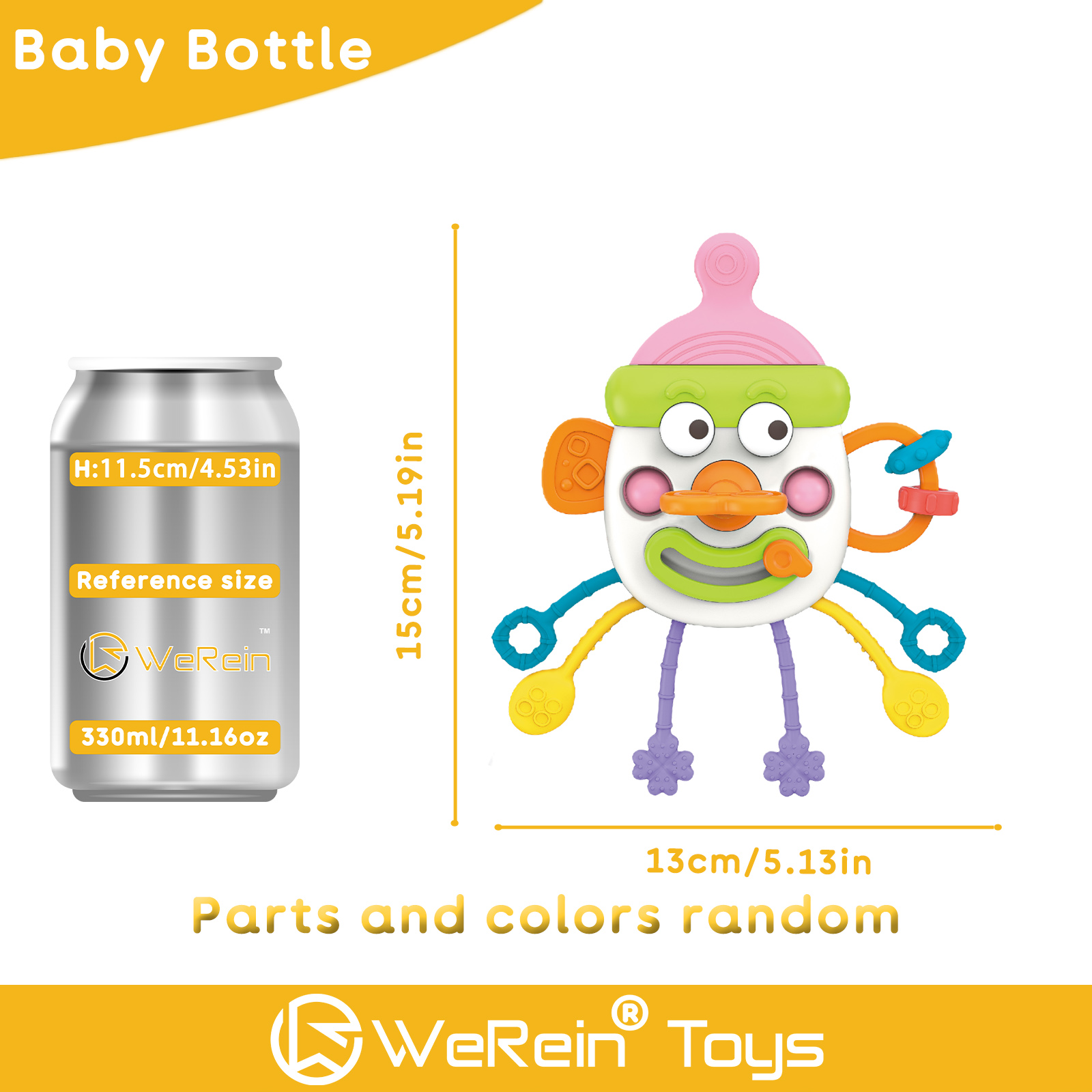 Cute Bottle Shaped Pull-out To - Baby Food Bottle ulasan dan harga
