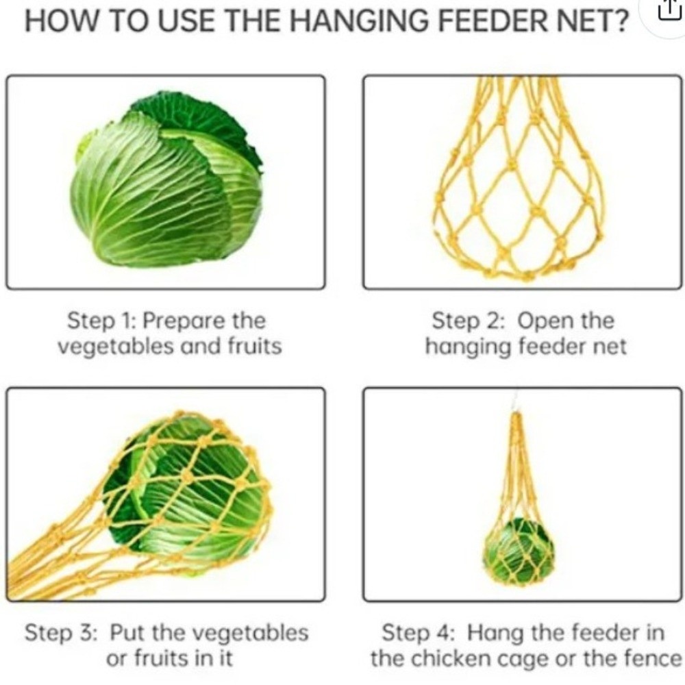 New Nylon Feeder Bag Mesh Desi - Mesh Feeder Bag ulasan dan harga