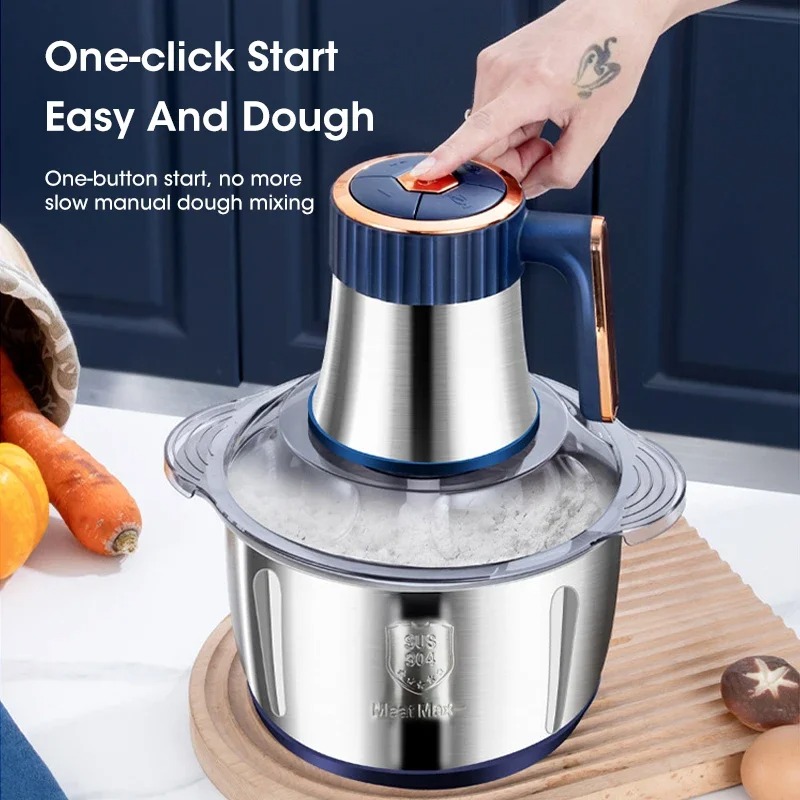 5L Electric Meat Grinder Large - Baby Food With Meat ulasan dan harga