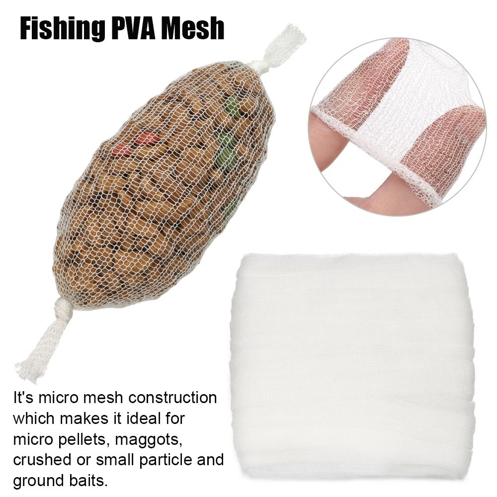 Soluble 5M/20M PVA Mesh Carp F - Mesh Feeder Bag ulasan dan harga