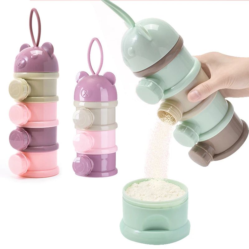 3/4Layer Baby Portable Baby Fo - Baby Food Newborn ulasan dan harga