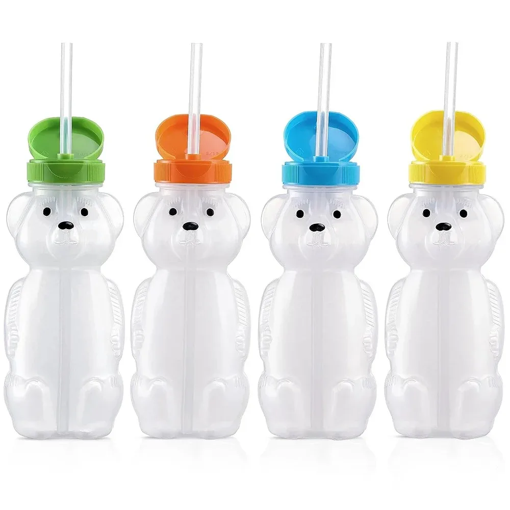Honey Bear Straw Cups for Babi - Baby Food Bottle ulasan dan harga