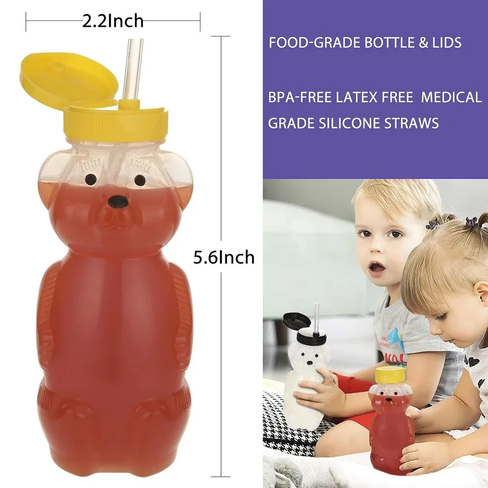 Honey Bear Straw Cups for Babi - Baby Food Bottle ulasan dan harga