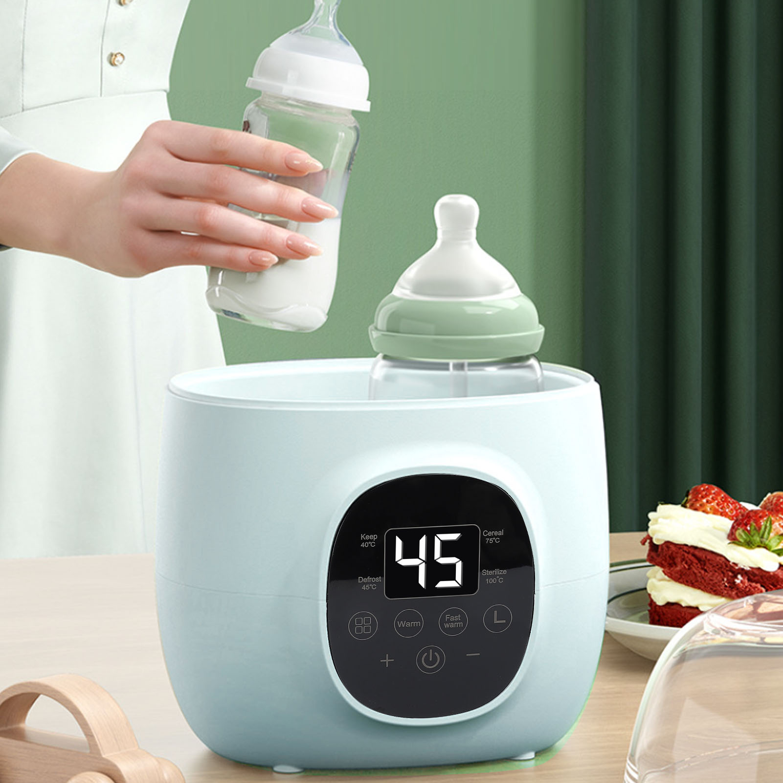 Baby Bottle Warmer 200W PP Mul - Baby Food Bottle ulasan dan harga