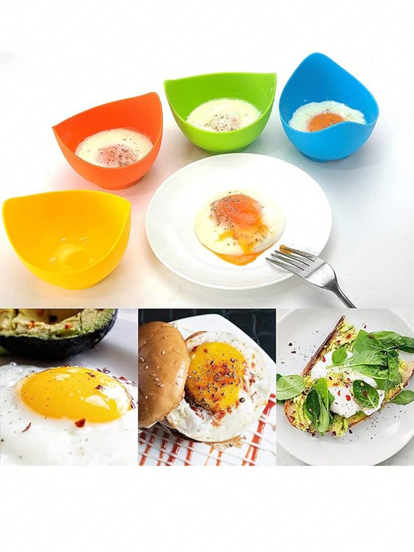 4pcs In Random Colors Egg Boil - Baby Food Egg ulasan dan harga